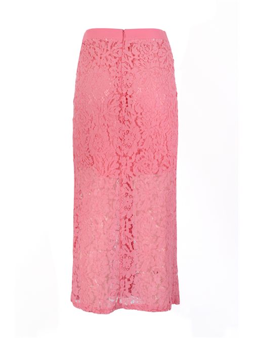 Gonna in pizzo con bottoni NO SECRETS | 261NS109FRAGOLA